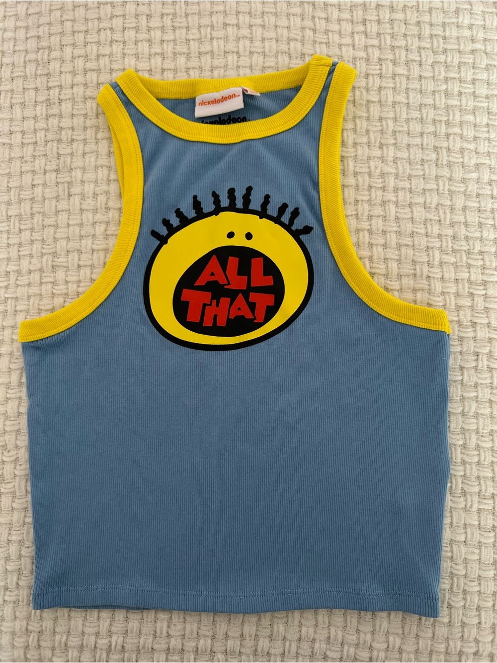 Nickelodeon Blue and Yellow 'All That' Kids Tank